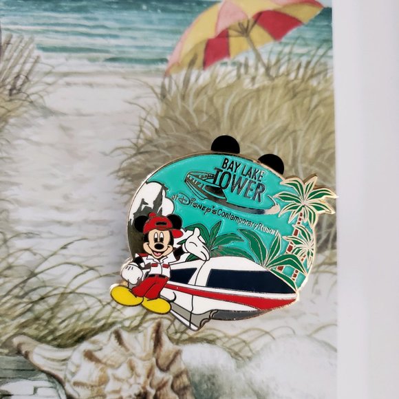 Disney Jewelry - Disney DVC Resort Bay Lake Tower Pin Mickey Mouse